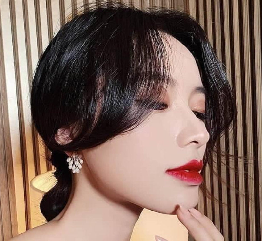 Pearl Gold Plated Studs for Women